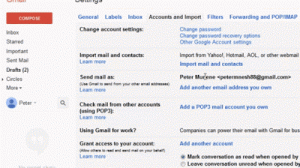 how to change gmail name