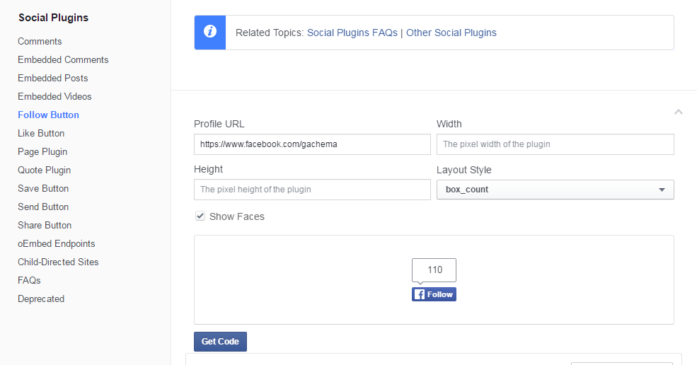 Add a Facebook Follow Button To Your Website
