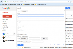 gmail search