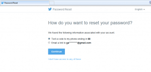 reset twitter password 2