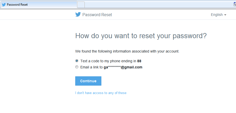 reset twitter password 2