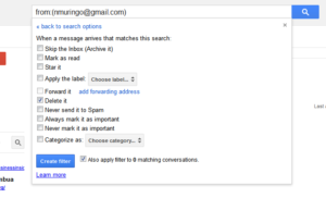 how to block emails in gmail 2