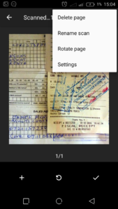 scan documents using smartphone