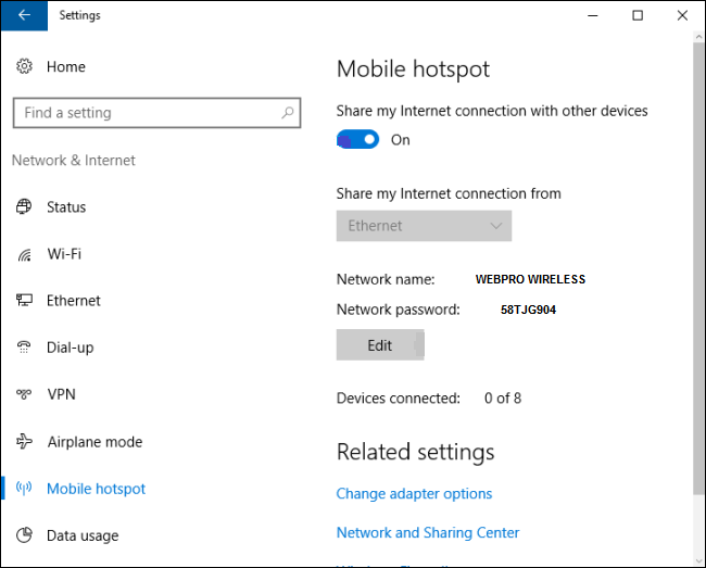 How To Turn Your Windows PC Into A Wifi Hotspot
