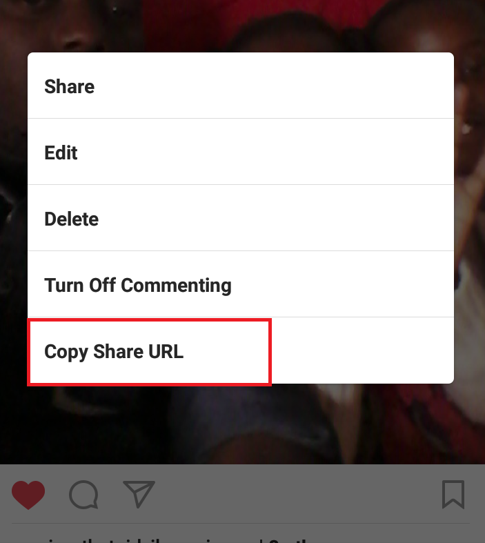 How To Copy Instagram Urls From Posts