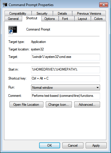 Create Custom Keyboard Shortcuts To Launch Programs in Windows