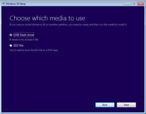 create a bootable usb for windows 10