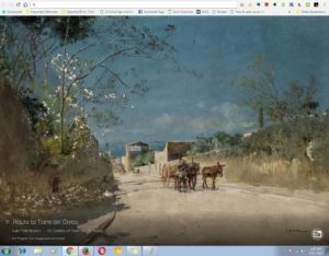 famous paintings in your chrome browser