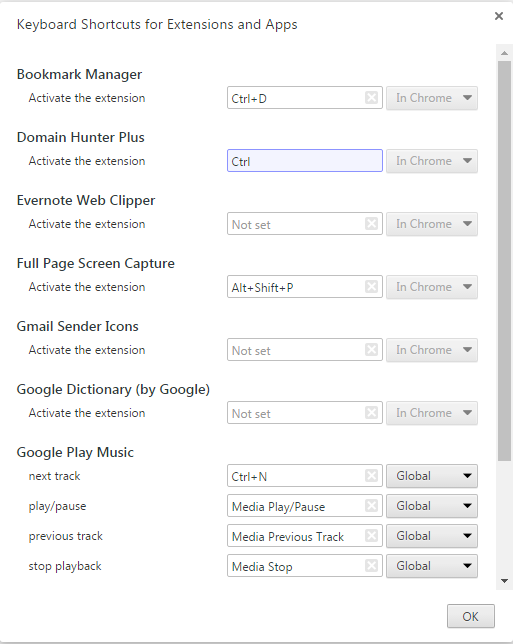 How To Create Keyboard Shortcuts For Chrome Extensions and Apps