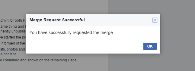 How To Merge Facebook Pages Into One