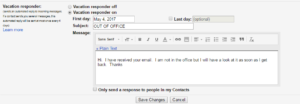 gmail autoresponder