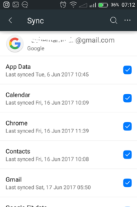 backup android data sync