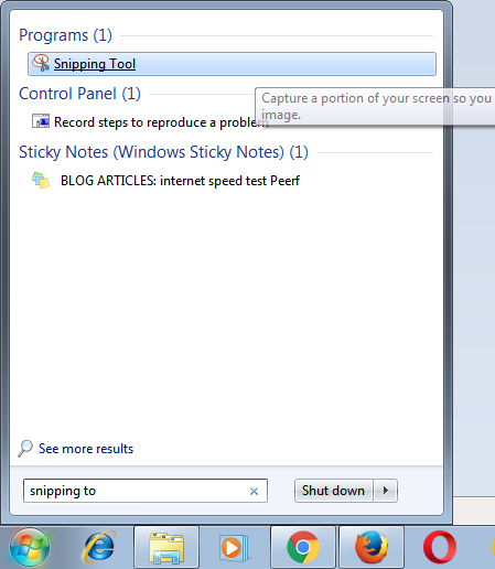 windows snipping tool