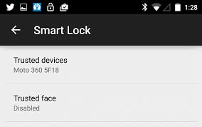 smart lock screen