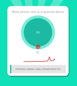 how to detect a hidden camera with your smartphone.