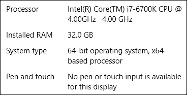 64 bit or 32 bit Windows