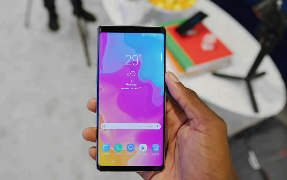 galaxy note 9 display