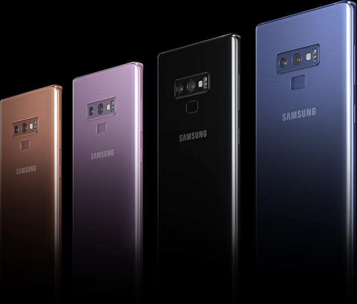 Galaxy note 9 colors