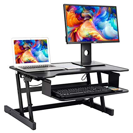 SMONET Desk Riser Height- Adjustable laptop stand.