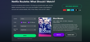 netflix roulette What to watch on netflix now