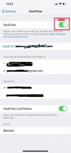 How To Disable FaceTime