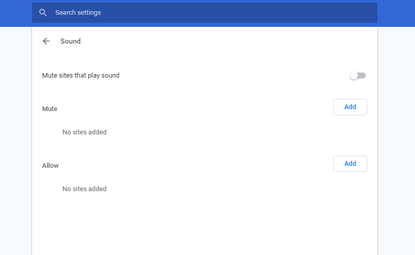 how to mute sites in chrome