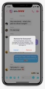 how to unsend messages on facebook messenger