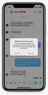 You Can Unsend Messages On Facebook Messenger
