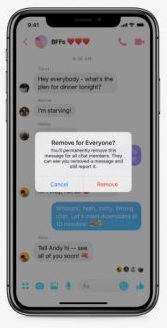 how to unsend messages on facebook messenger