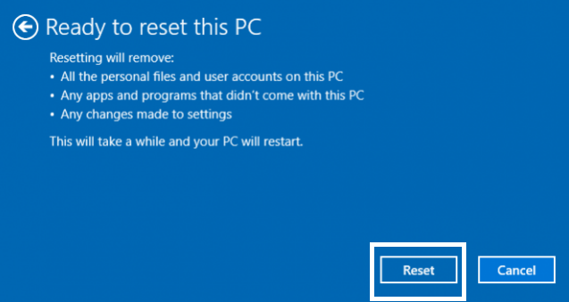 How To Reset Windows 10 To Factory Settings