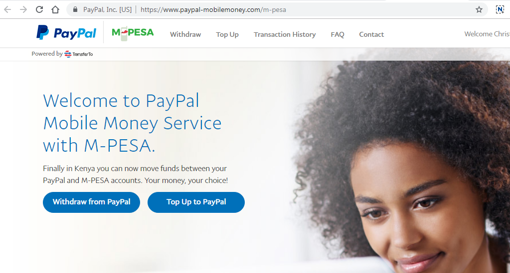 paypal to mpesa