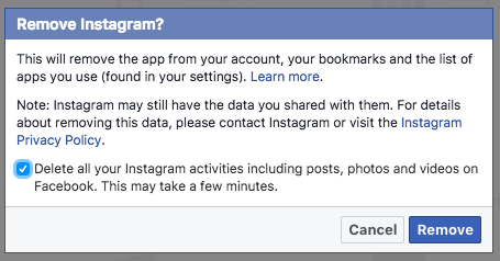 How To Delete Instagram Posts From Facebook