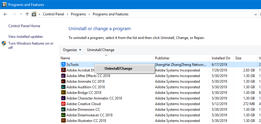 How To Uninstall a Program on Windows 10