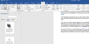 how to delete a page in word