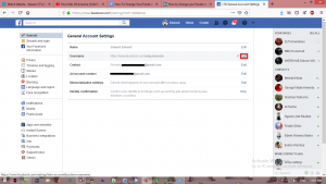 how to change facebook username