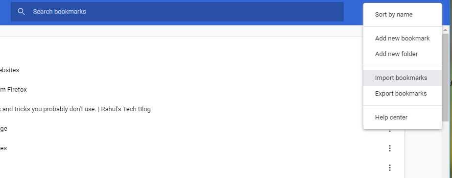 How To Easily Import Bookmarks Into Chrome