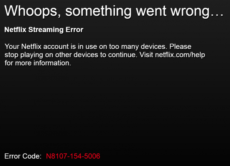 How To Kick People Off Your Netflix Account