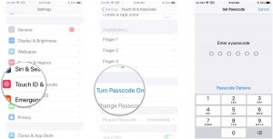 how to lock your ipad with a passcode