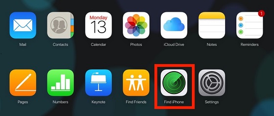 how to find my iphone online