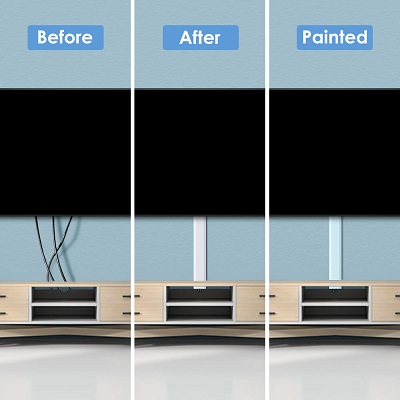 How to Hide TV Cables Without Cutting the Wall [VIDEO]