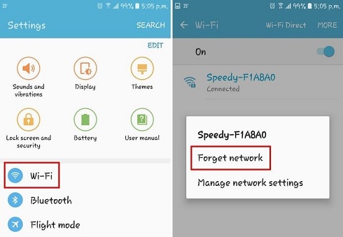 how to fix a Wi-Fi authentication error