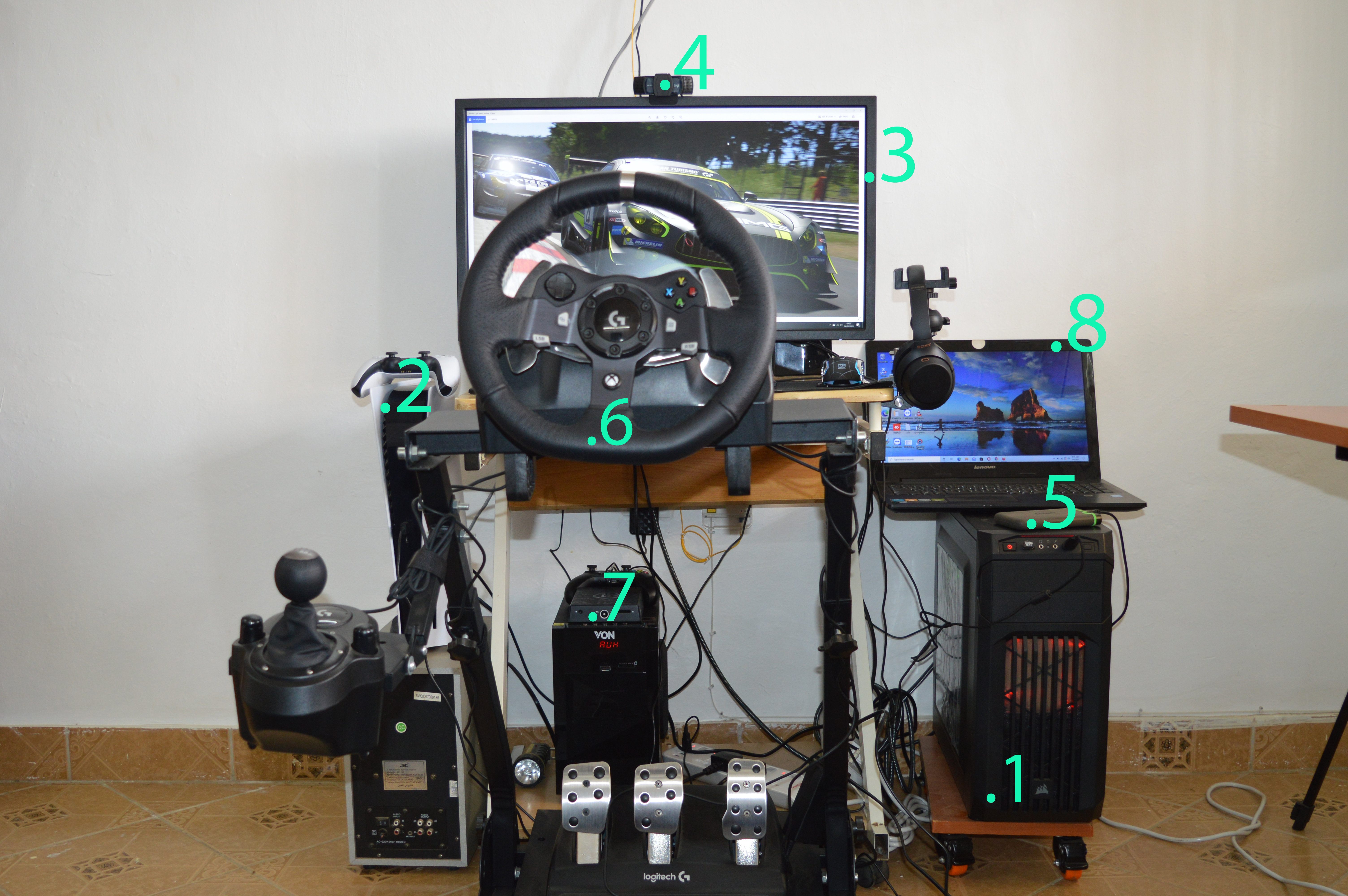 My SIM Racing Set Up!