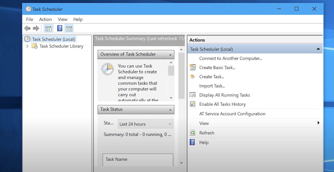 How To Schedule Automatic Shutdown In Windows 10