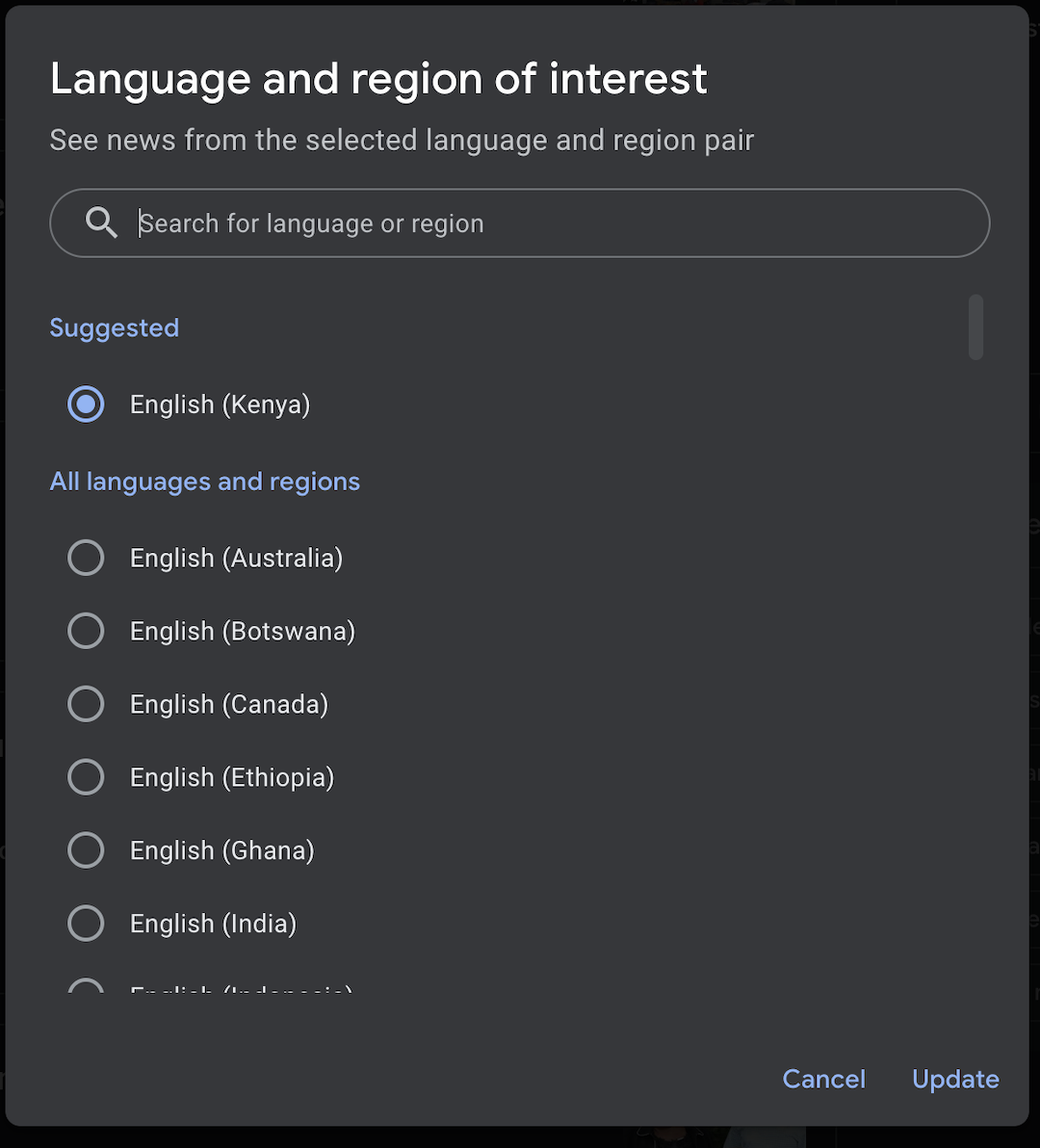 How To Change Your Location In Google News