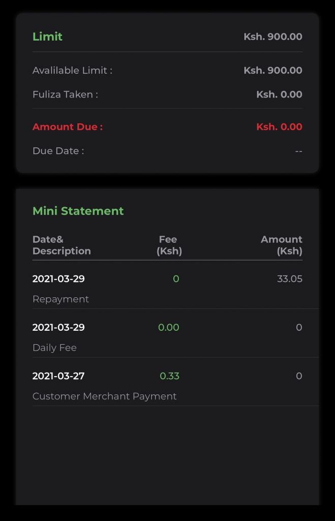 how to check fuliza limit