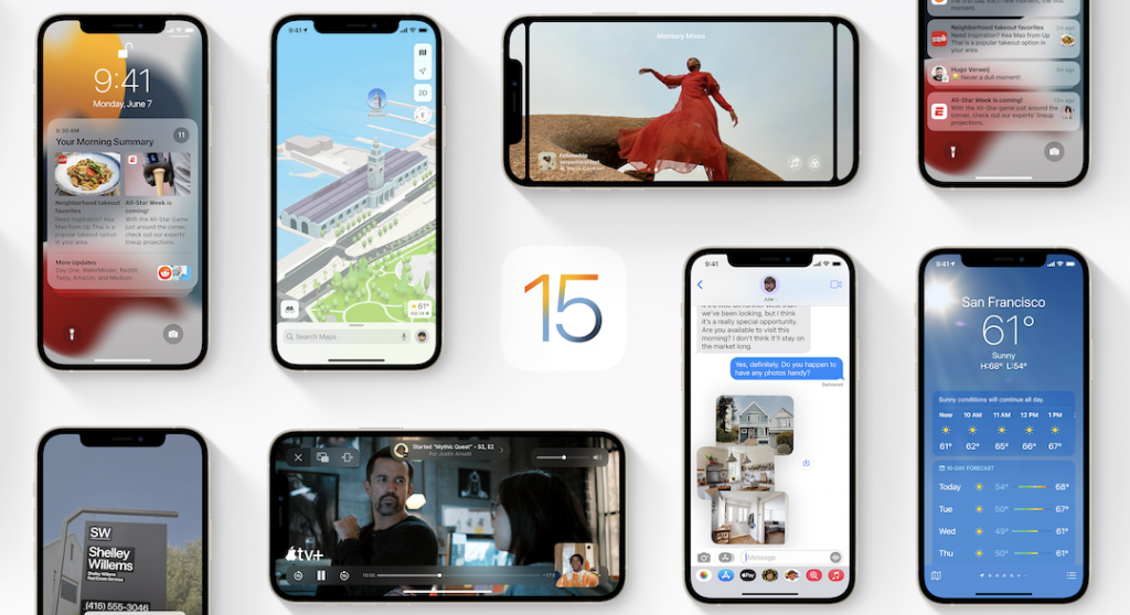 ios 15 features