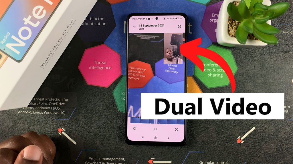 dual video on redmi note 10 pro