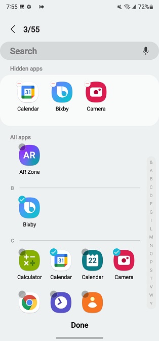 How To Hide Apps On Galaxy S22