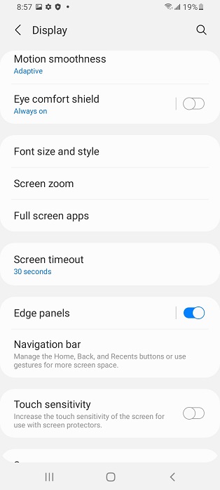 How to Enable Edge Panel Galaxy A13