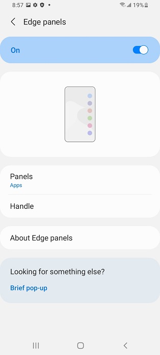 How to Customize Edge Panel Galaxy A13